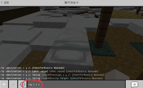 我的世界怎么tp坐标